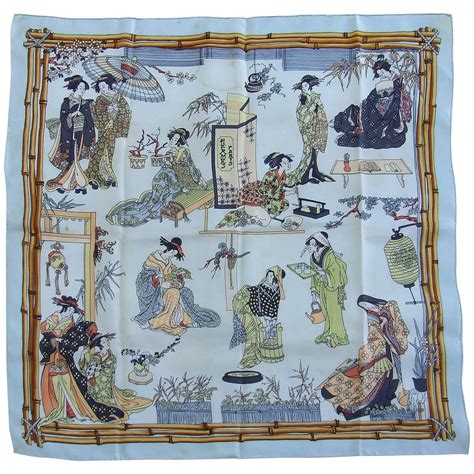 hermes scarf japanese|Hermes scarf images.